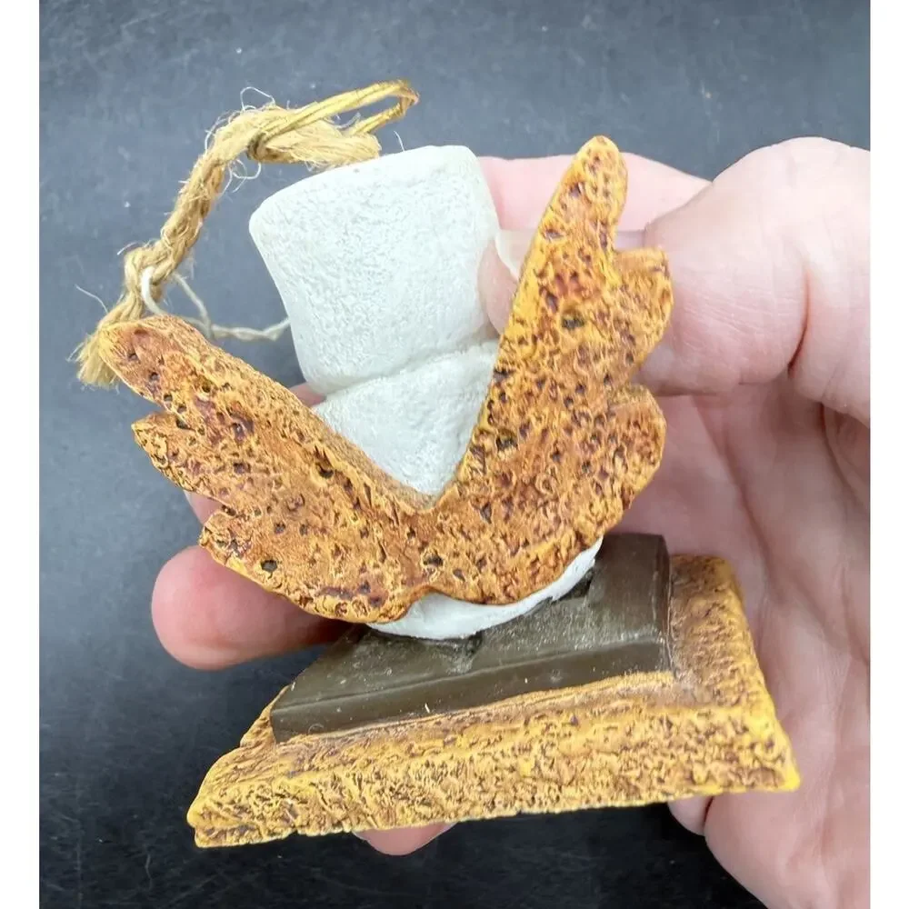 The Original S'mores Midwest Of Cannon Falls Angel Holding Heart Ornament